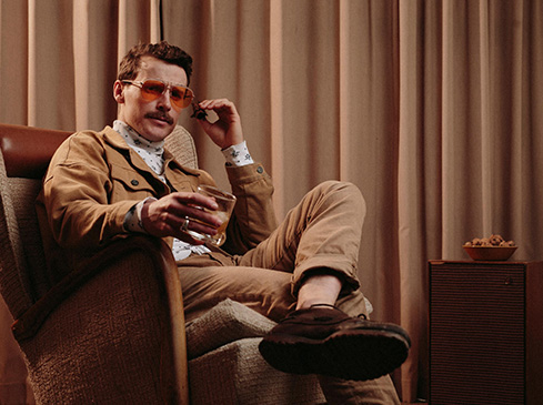 Kit, Dusty Portraits photographed by Mark Clinton