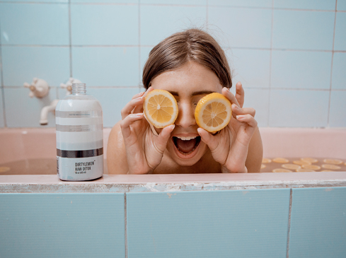 Dirty Lemon photographed by Sarah Bahbah