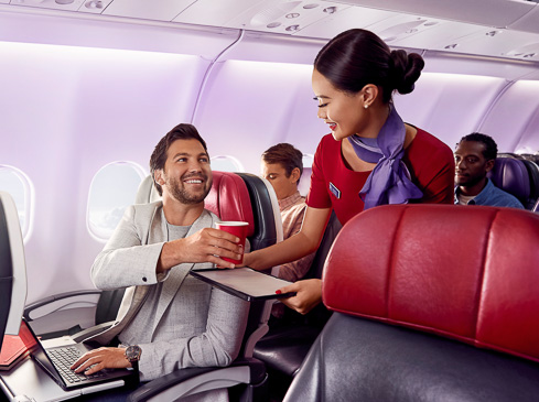 Virgin Australia photographed by Chris Budgeon