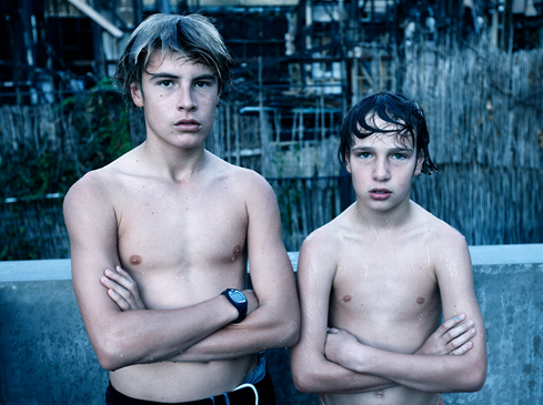 Jack and Monty photographed by Chris Budgeon