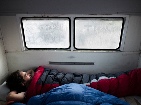 George photographed by Mark Clinton