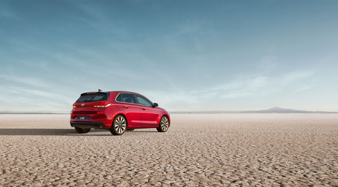 i30 Reinvented photographed by Michael Corridore for Hyundai