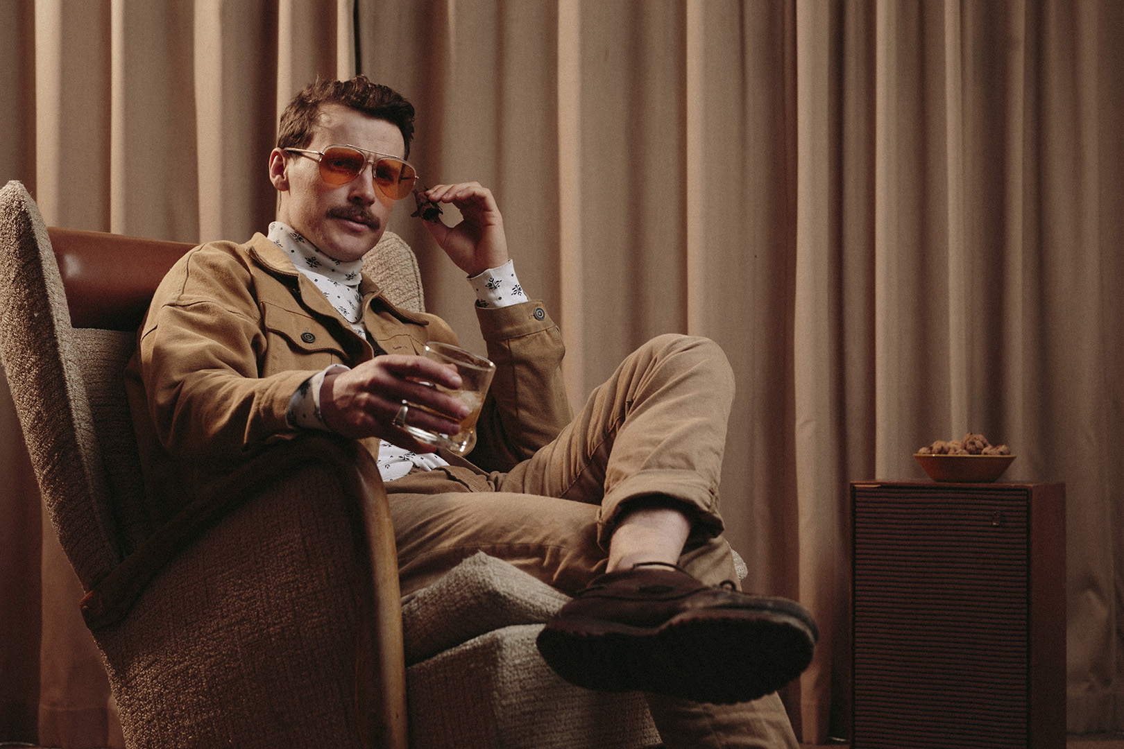 Kit, Dusty Portraits photographed by Mark Clinton