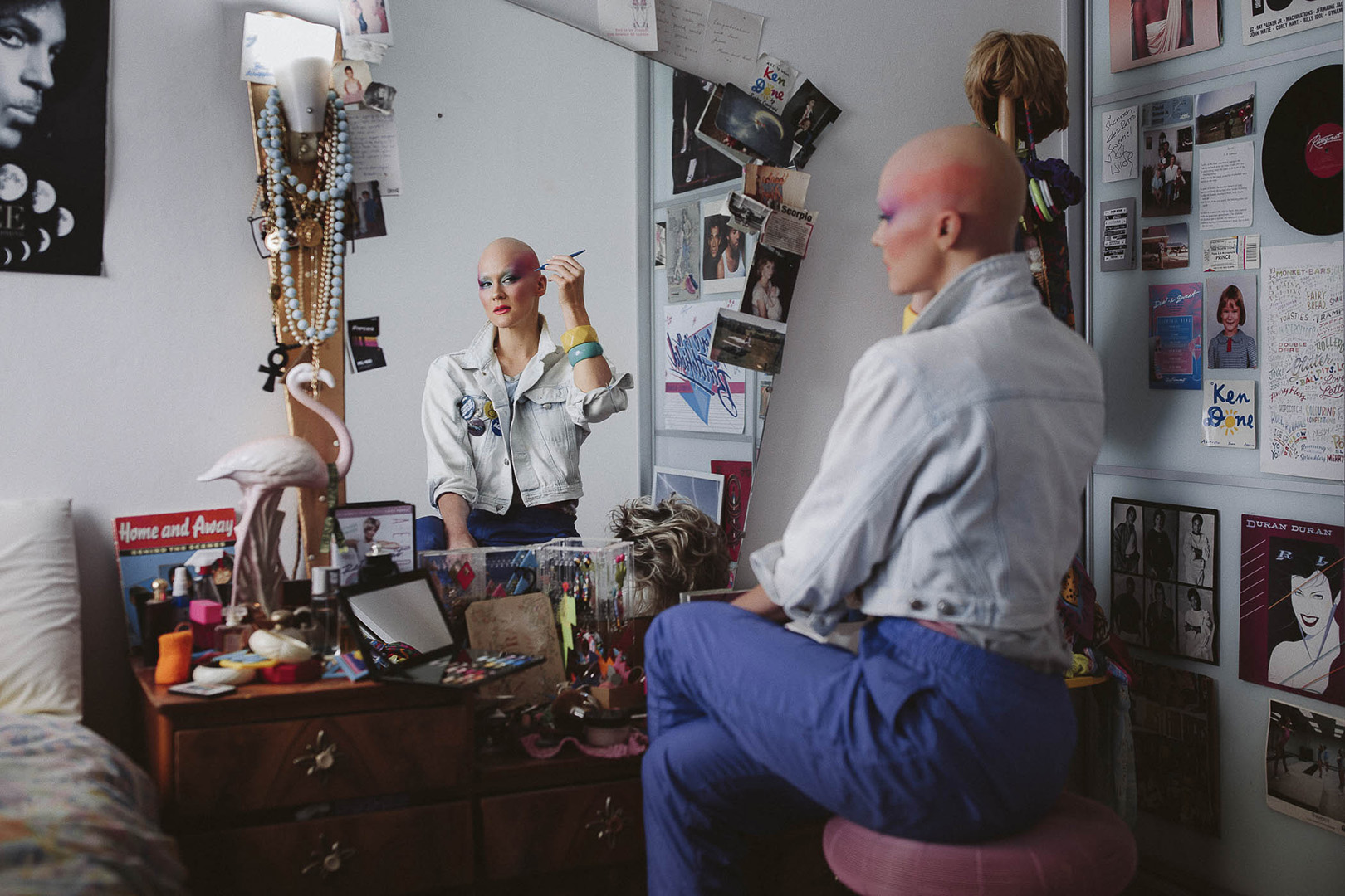 Shannon, Retro Sweat photographed by Mark Clinton