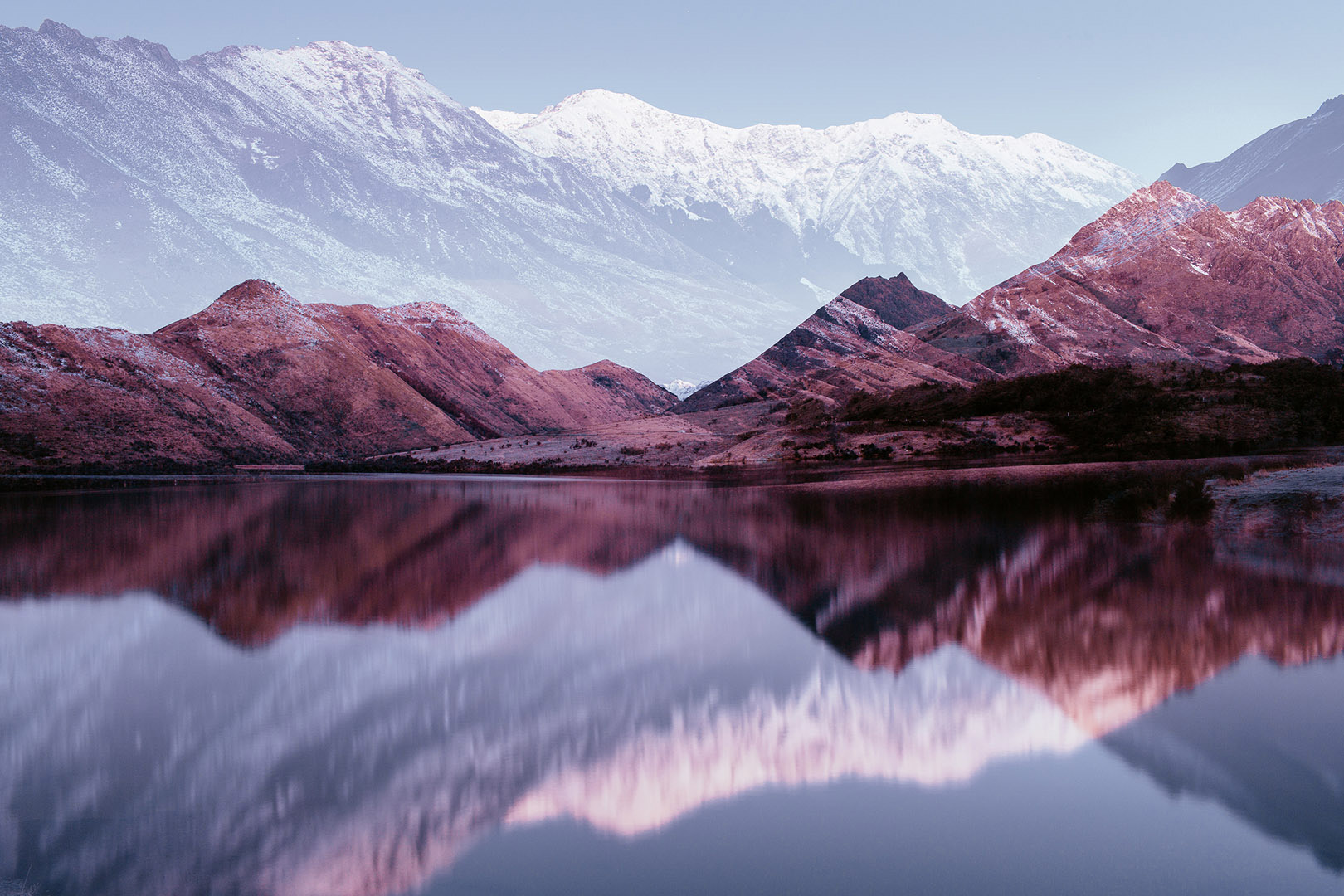 Moke Lake photographed by Mark Clinton