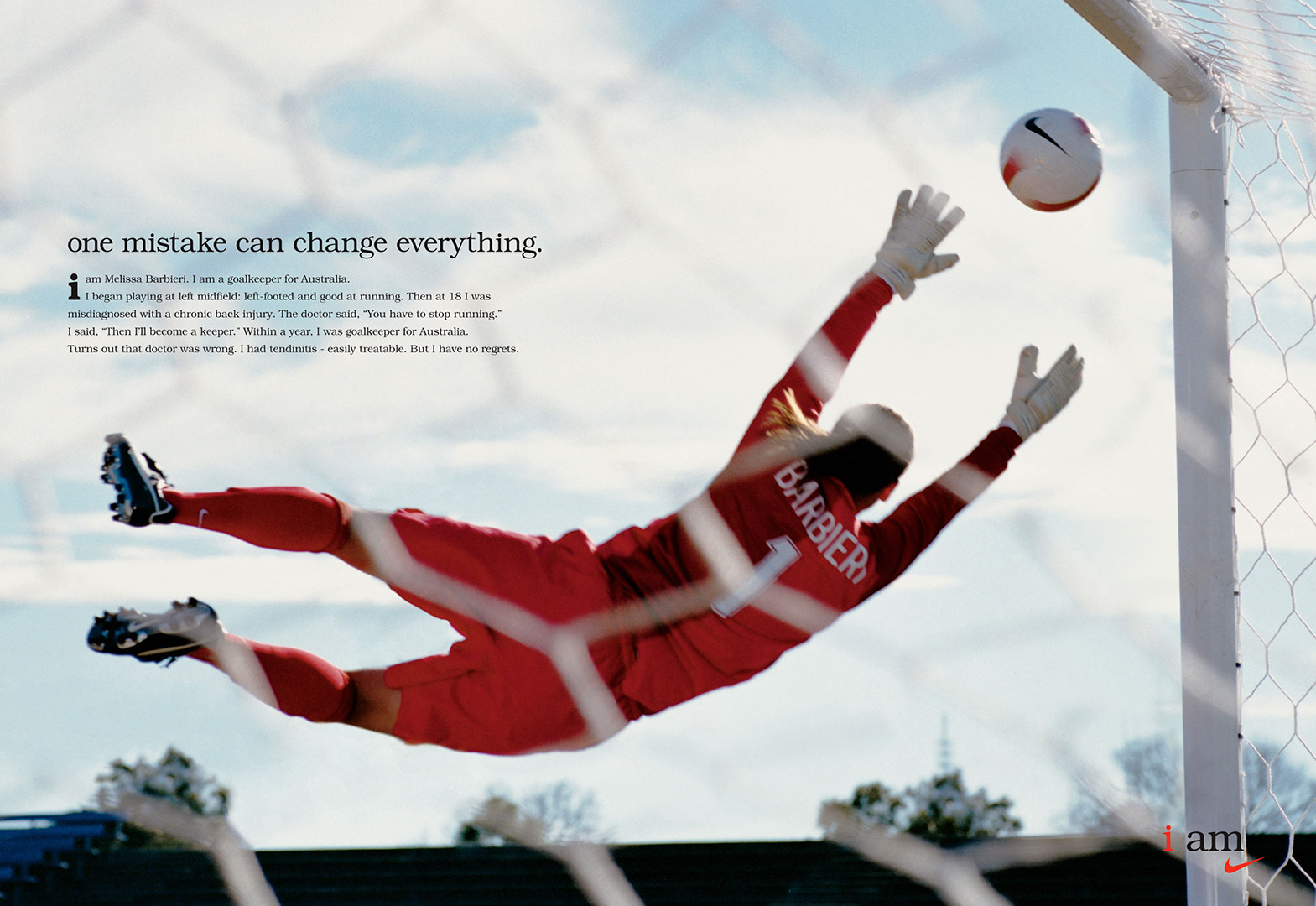 Nike photographed by Michael Corridore