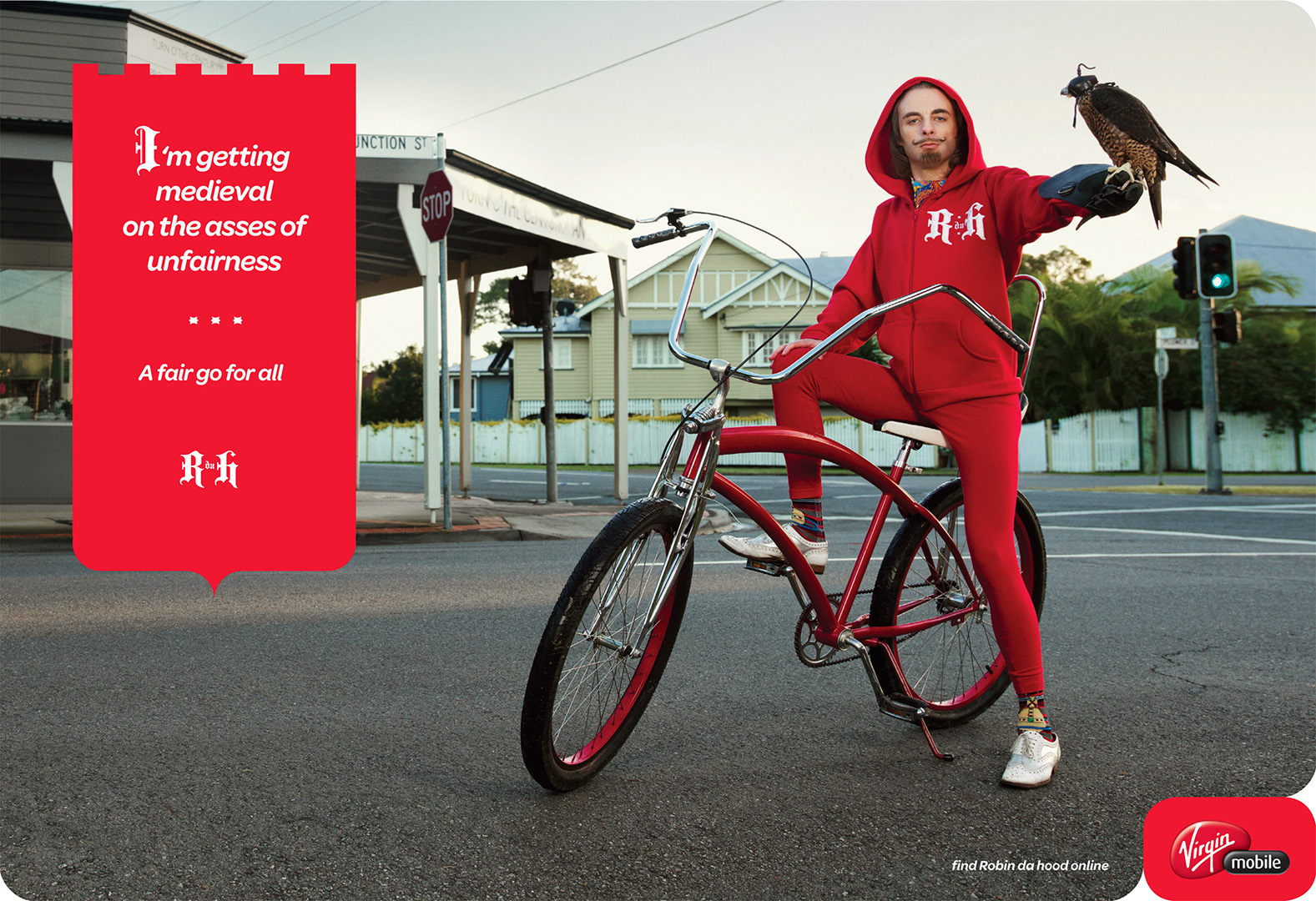 Robin Da Hood photographed by Michael Corridore for Publicis Mojo