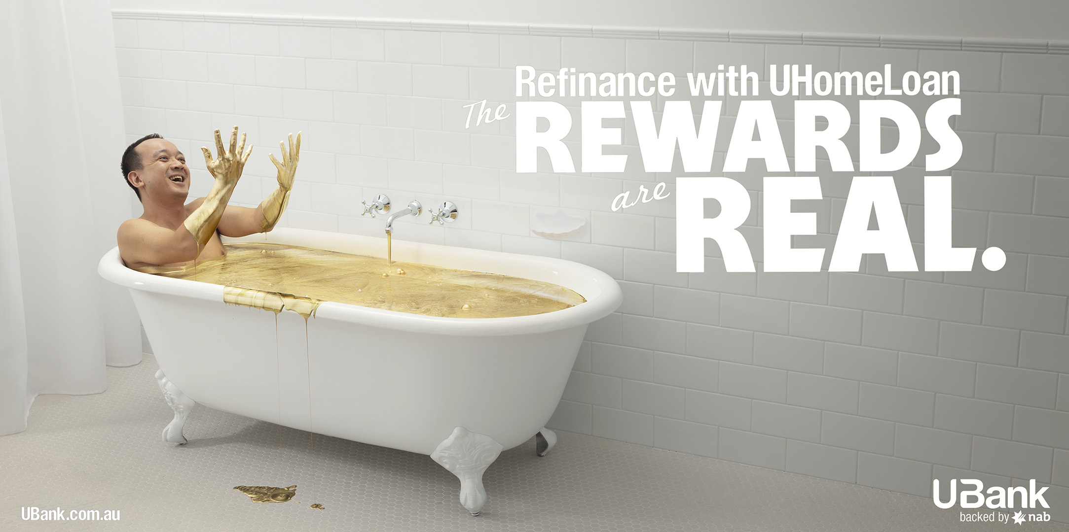 Rewards are Real photographed by Michael Corridore for Ubank