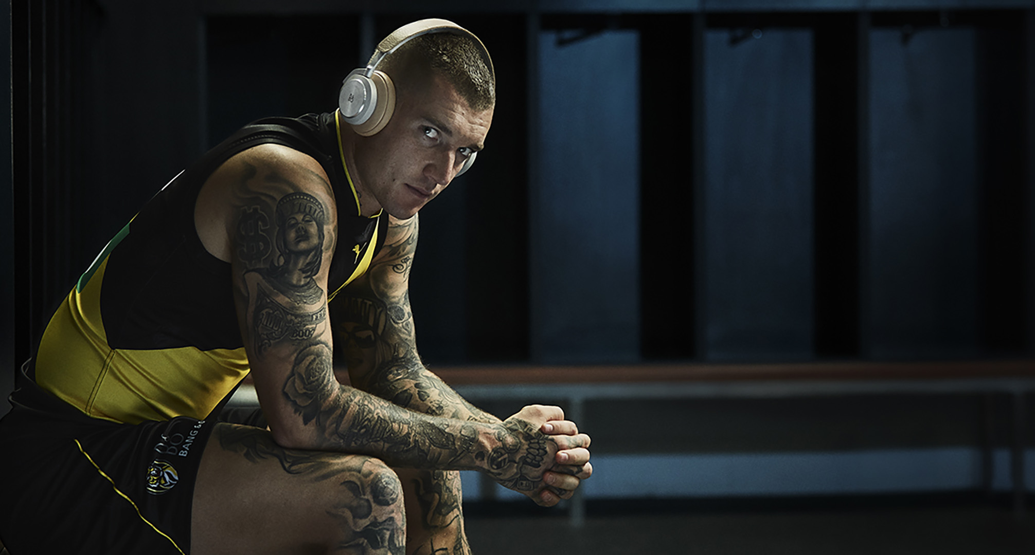 Dusty photographed by Chris Budgeon for Bang & Olufsen