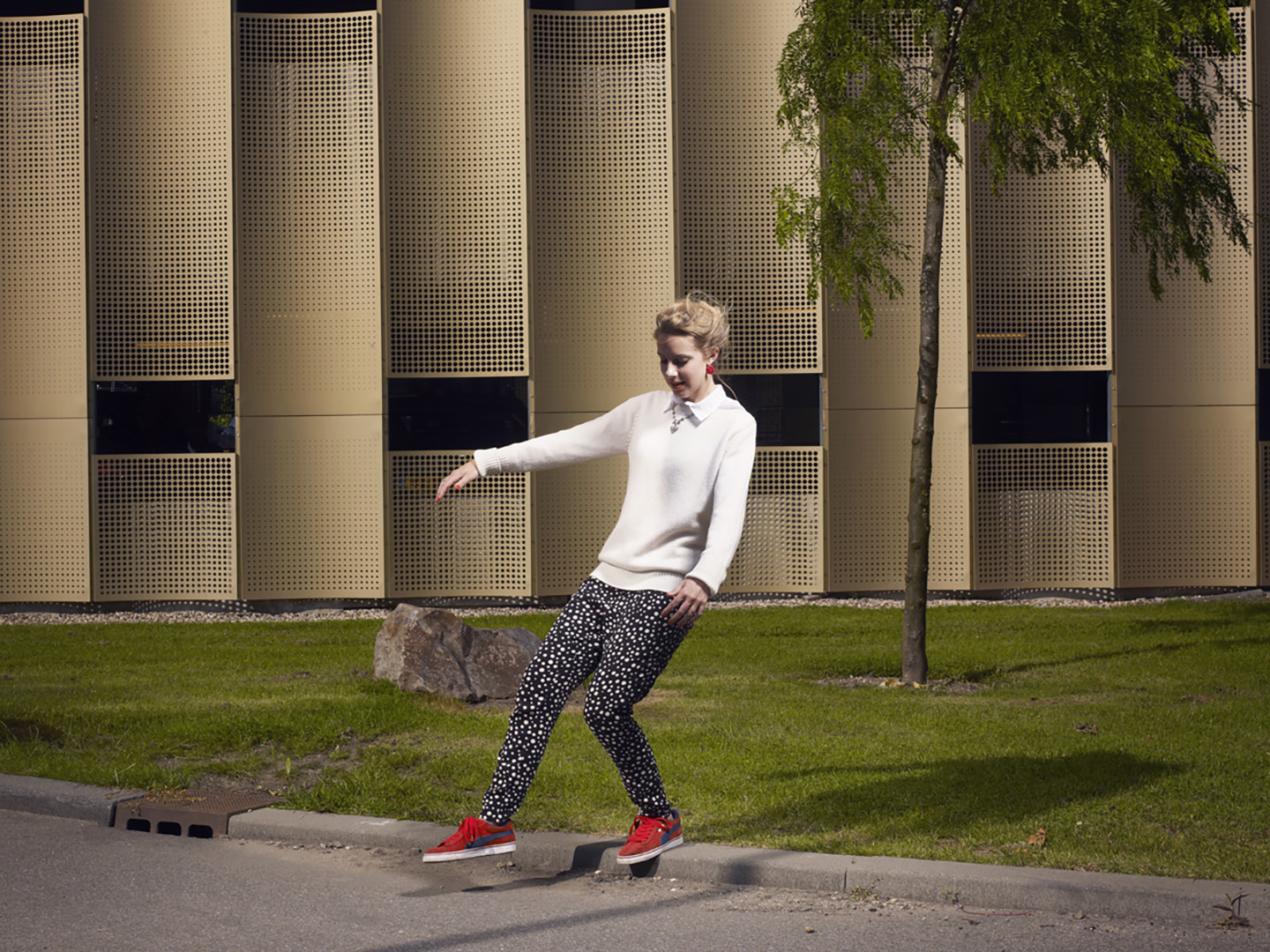 Fleur Kassels photographed by Jouk Oosterhof for School of Arts, Utrecht